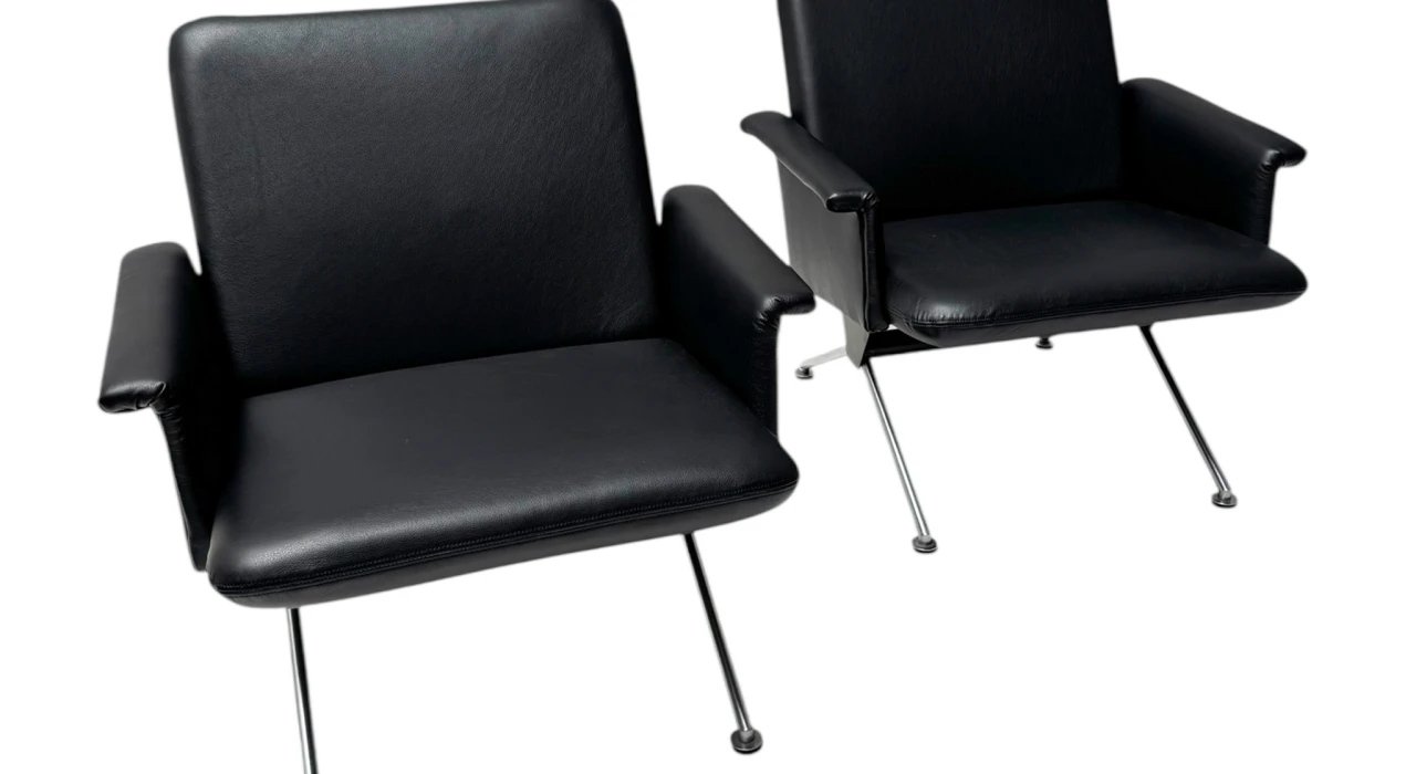 Mid-Century Modern Lounge Chairs No. 1432 by Andre Cordemeijer for Gispen, 1961